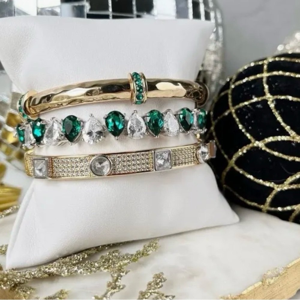 Park Lane Authentic Frosted Fraser Tennis Bracelet! BNIB!! - Picture 1 of 10